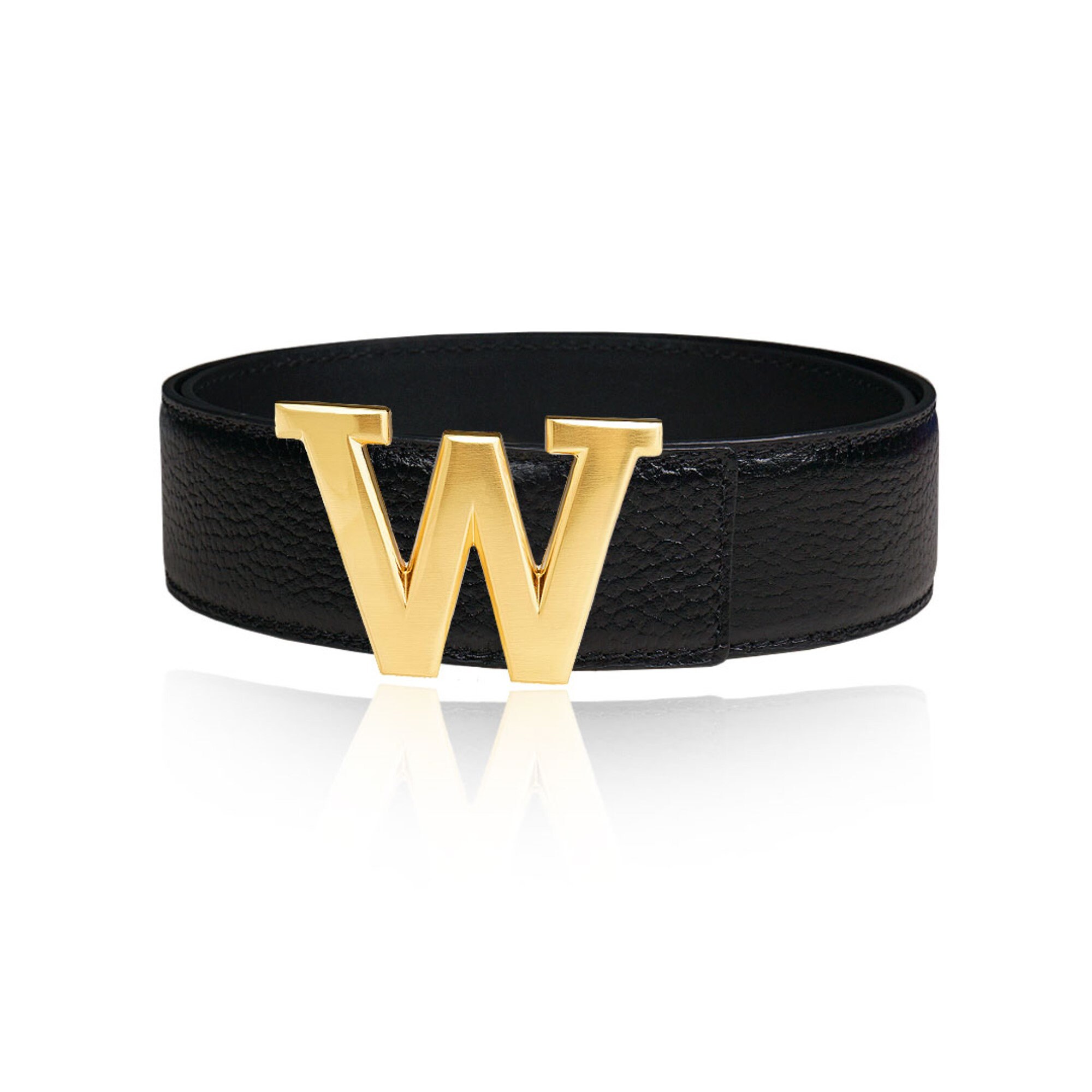 Reversible Leather Belt Black 32 Mm 1.25