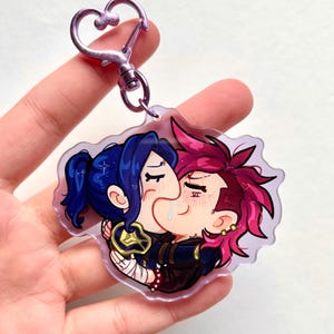 CaitVi Kiss Acrylic Charm