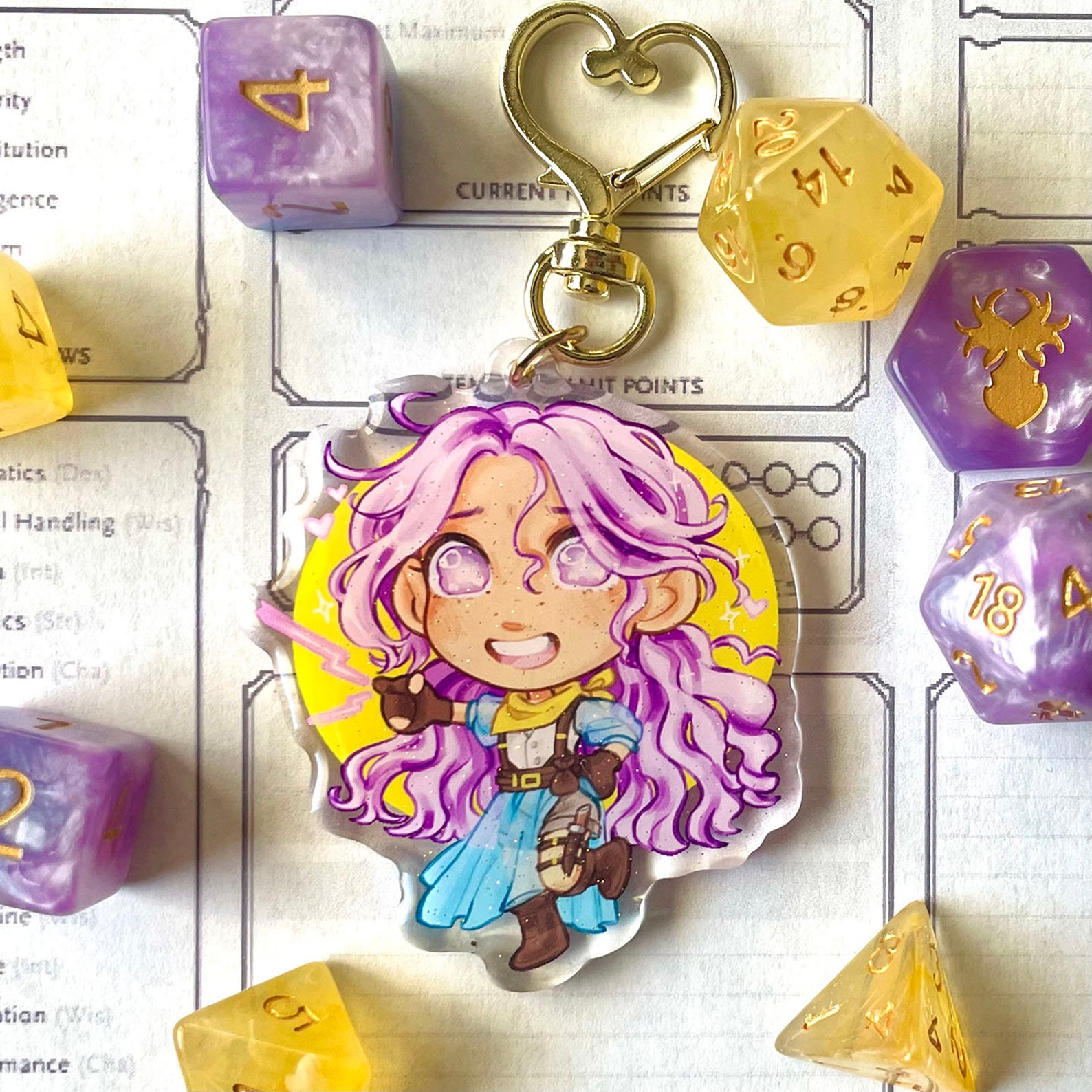 2.5 Imogen Critical Role Charm | Etsy