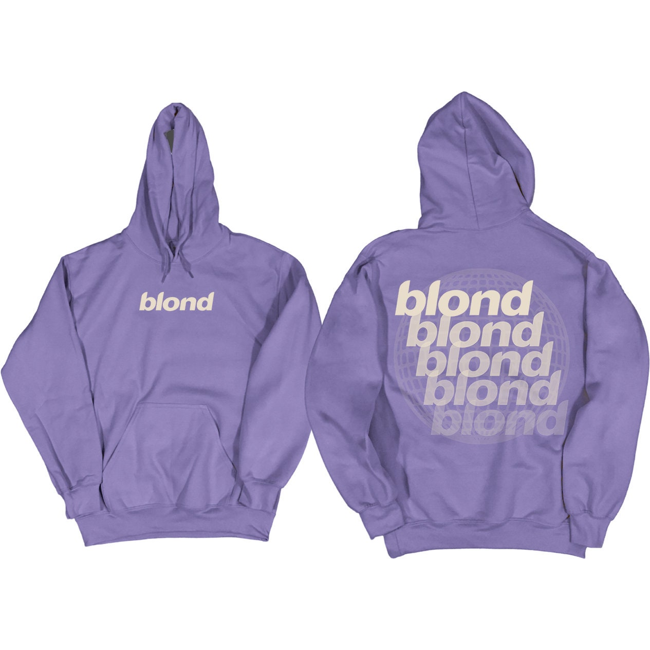 Frank Ocean BLOND GLOBE FADE  Hoodie | blond album