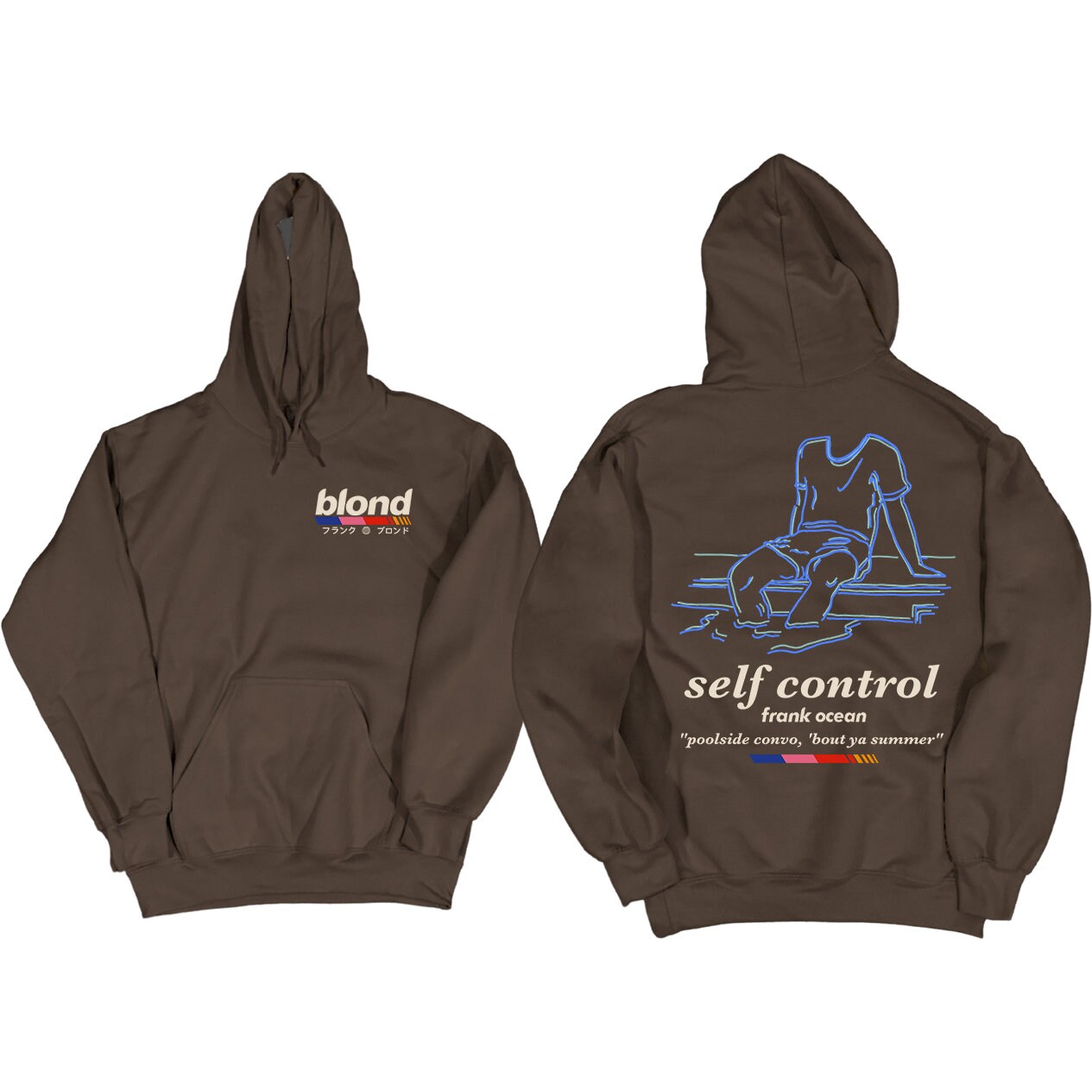 Frank Ocean BLOND SELF CONTROL v2 Hoodie