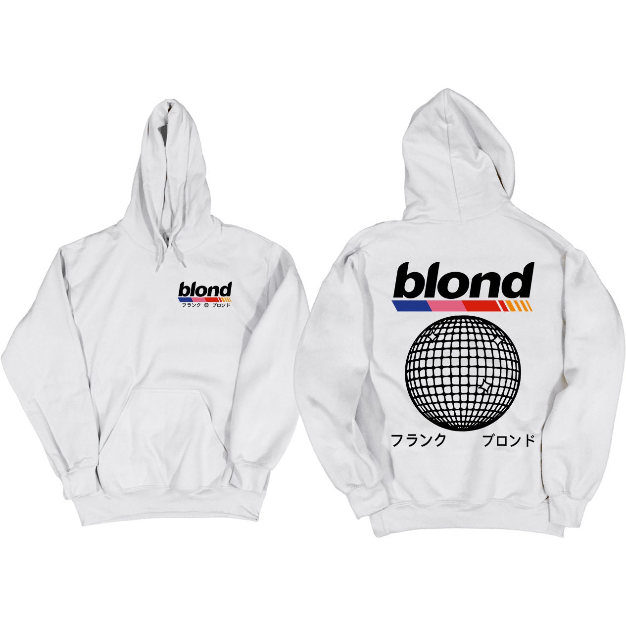 Frank Ocean BLOND GLOBE v2 Hoodie | blond album
