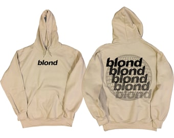 Frank Ocean BLOND GLOBE FADE Kapuzenpullover | blondes Album | gebleicht | Musik Geschenk | coole Geschenkideen | Trends Exklusiv | y2k | weiches Kapuzenshirt