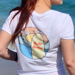 Wake Surf | Wake surfer | Boat | Wake boat | Boating | Lake | Lake life | Surf | Waves | Summer | Womens T