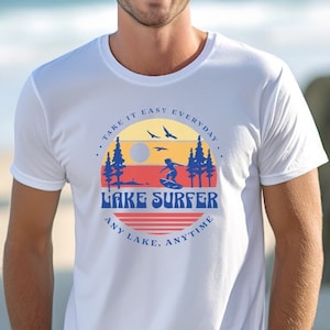 Wake surfer T - Mens | Wake boat | Wake Surfing | Lake surfer | Lake | Surf boat | Surfer | Lake life | Boating | Summer|