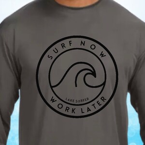 Sun shirt men’s| Wake surf | Wake boat | Lake surfer | Boating | Lake life | Wake boating | Surf | Wake surfer | lake | Rash gaurd