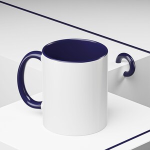 coffee. pickleball. mahjong. Mug | Accent Coffee Mug, 11oz 15oz image 5