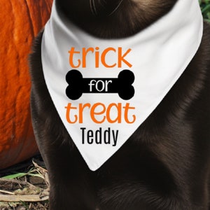 Halloween dog bandana | dog scarf | personalized | customized | pet Bandana | cat | dog mom | fall | puppy