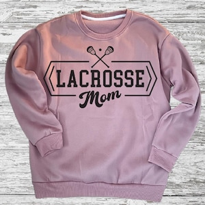 Lacrosse mom fan sweatshirt | kids biggest fan lacrosse mom sweatshirt |  personalized t shirt lacrosse spirit | lacrosse momma custom tee