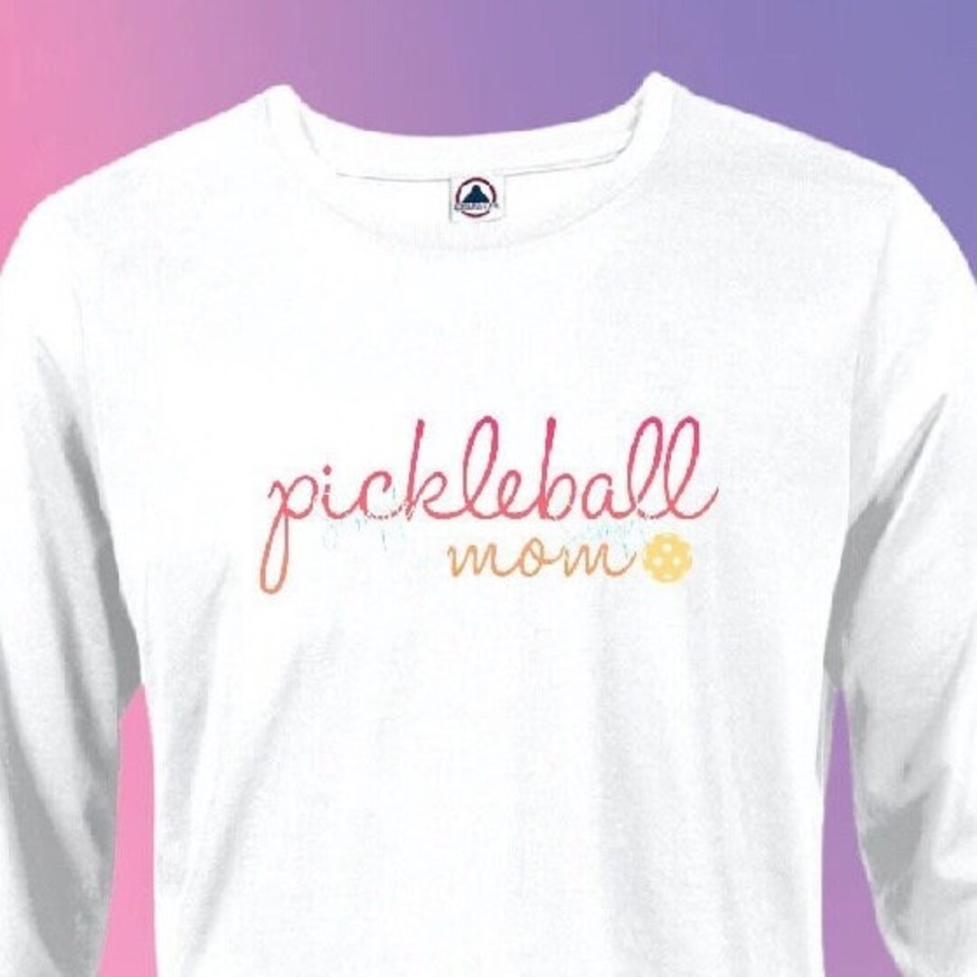 Pickleball Mom T Shirt Pickle Ball Mothers Day Retirement Grandma