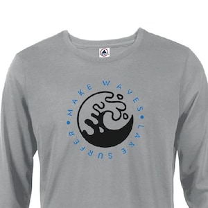 Wake surf T shirt | wake boat | Lake life | boating | wakesurfing | surf | surf behind boat | boater | wake surfer