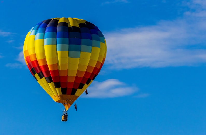 Hot Air Balloon Etsy