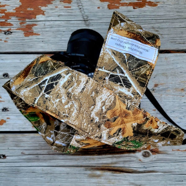 Camera Strap Pocket Etsy