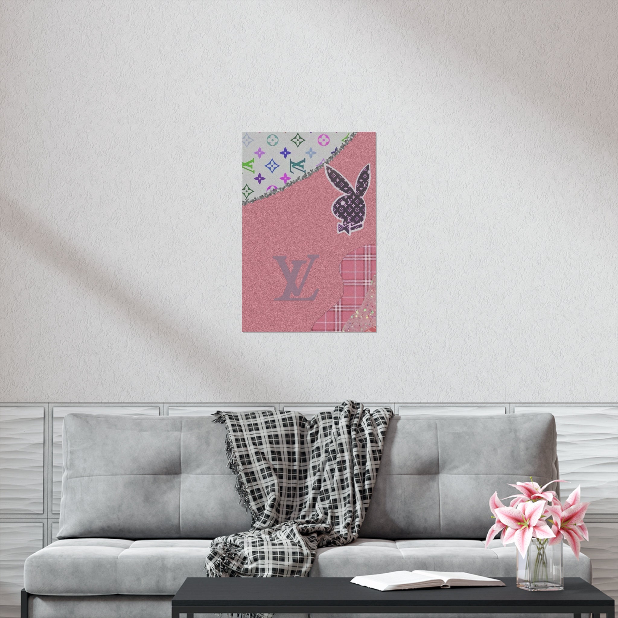 PB & LV Pink Premium Matte Vertical Posters 