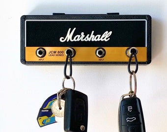 Keychain Storage Box Vintage Retro Wall mount Keys Holder 4 Plugs Keychain Holder Jack Rack hanging Keys Storage box