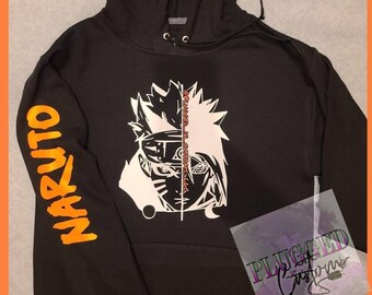 naruto and sasuke nike hoodie
