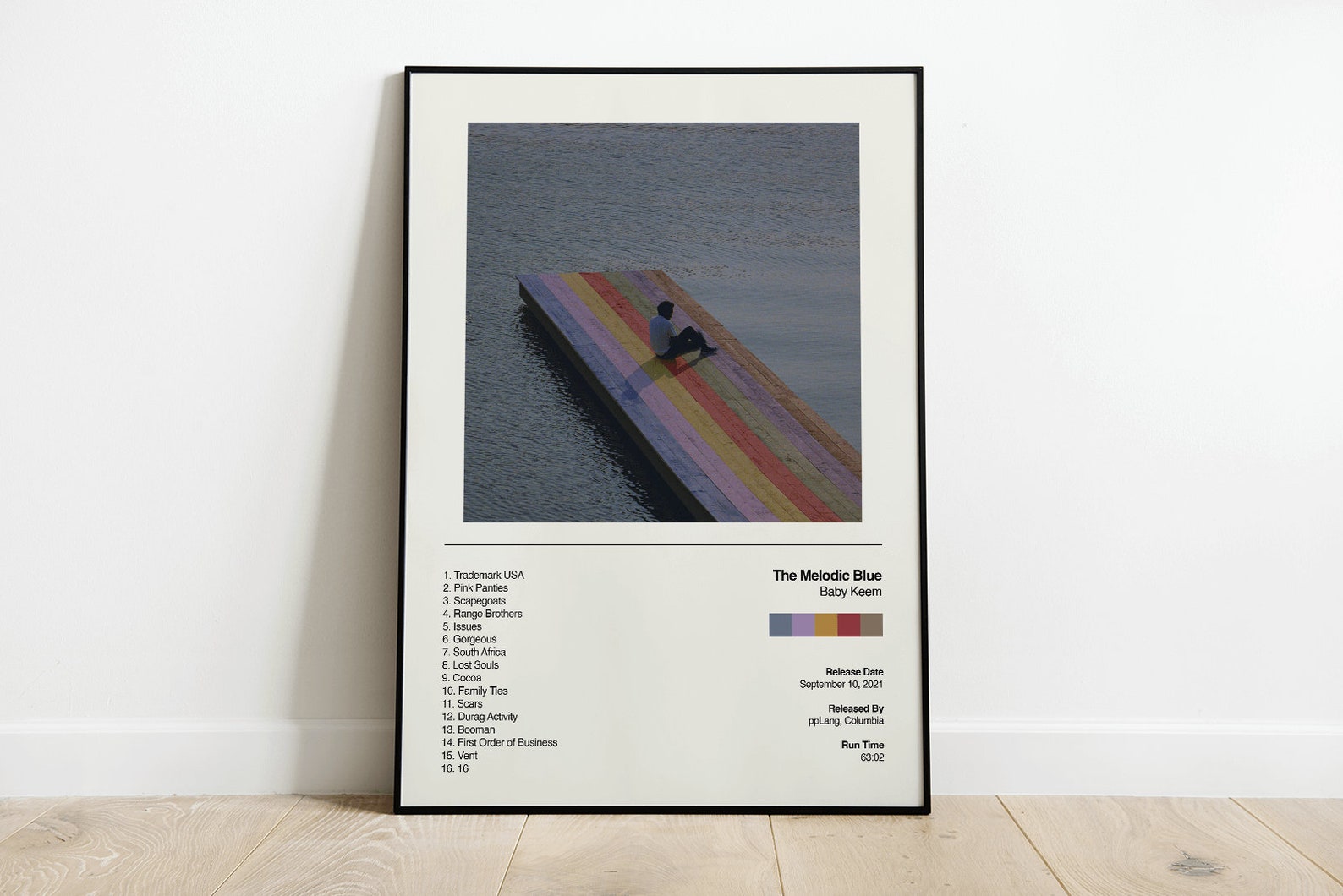 Baby Keem Poster / the Melodic Blue Album Poster / Album Cover Etsy