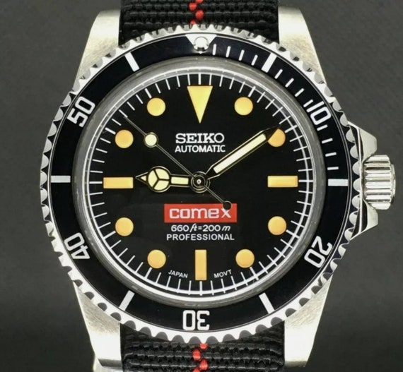 Seiko Mod Submariner Comex 5514 Vintage Diver NH35 Automatic - Etsy Finland