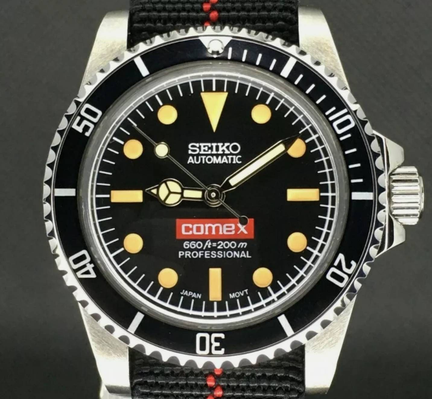 Seiko Mod Submariner Comex 5514 Vintage Diver NH35 Automatic - Etsy UK