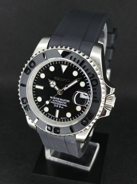 Seiko Mod Yacht Master Tribute Automatic Marine Master - Etsy