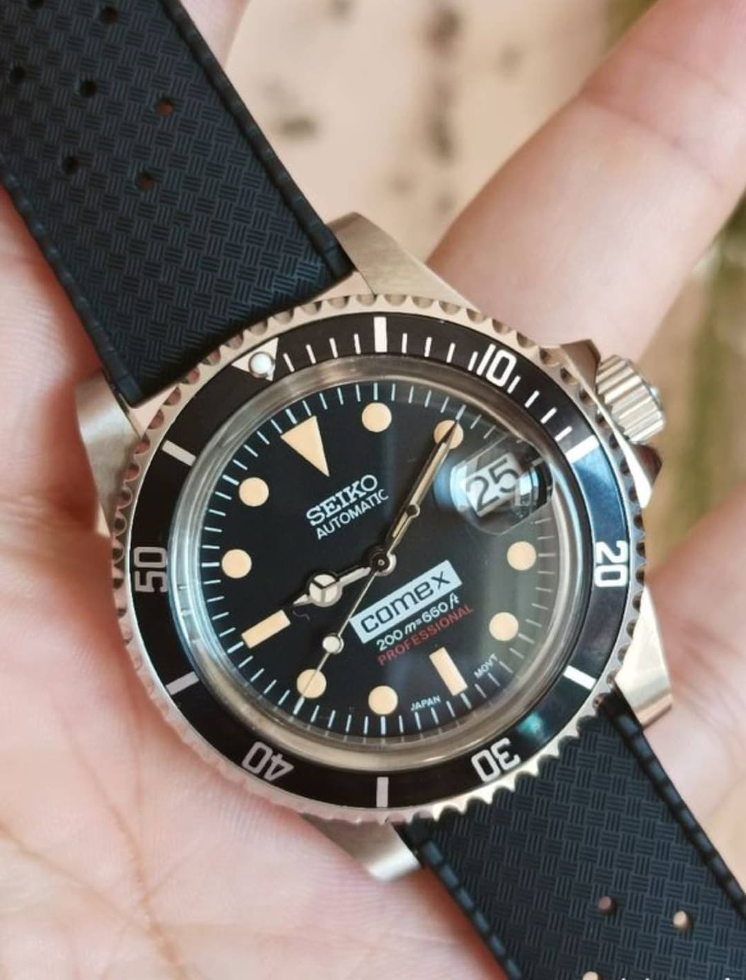Seiko Mod Submariner Comex Tribute 1680 Vintage Diver - Etsy UK