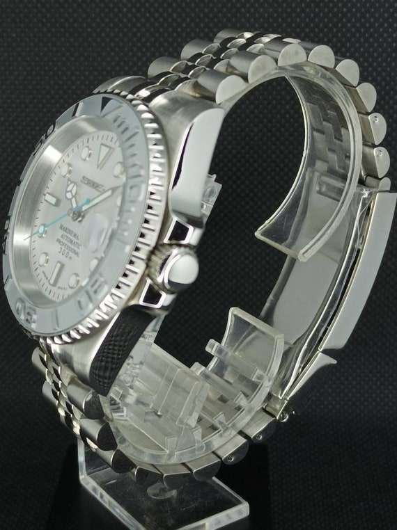 Seiko Mod Silver Surfer Tribute Yacht Master Automatic Oyster - Etsy