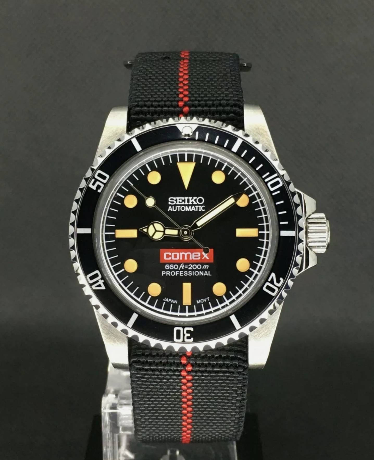 Seiko Mod Submariner Comex 5514 Vintage Diver NH35 Automatic - Etsy UK