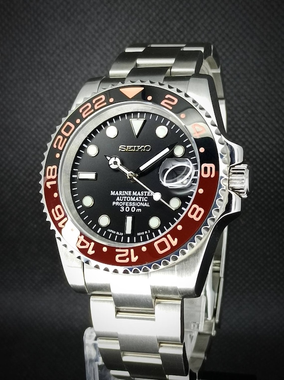 seiko gmt diver automatic