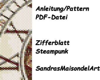 Instructions peyote bracelet, peyote bracelet pattern