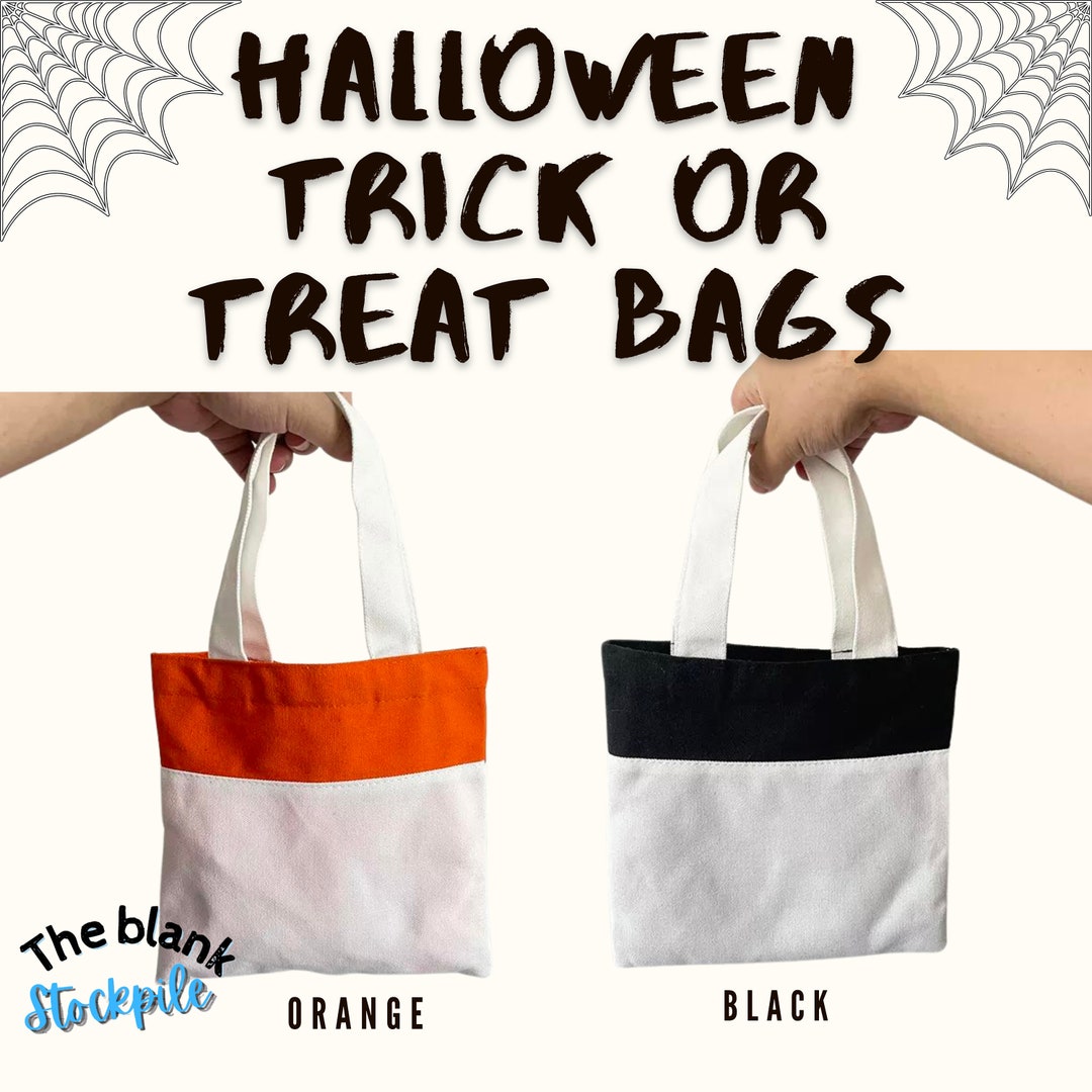 How to Sublimate on Tote Bags  Perfect Trick or Treat Bags! 