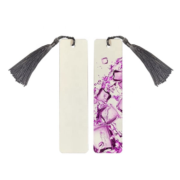 White Bookmark Double Side Sublimation