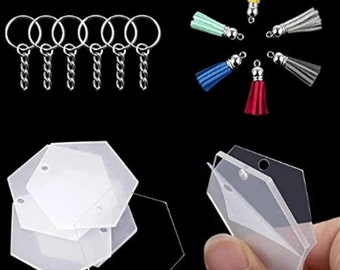 Acrylic Keychain Blank