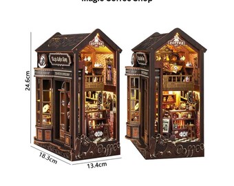 DIY Boek Nook Kit - Miniatuur Poppenhuis DIY Kit - Maak je eigen