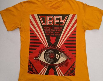 Vintage Obey Tshirt | Etsy Australia