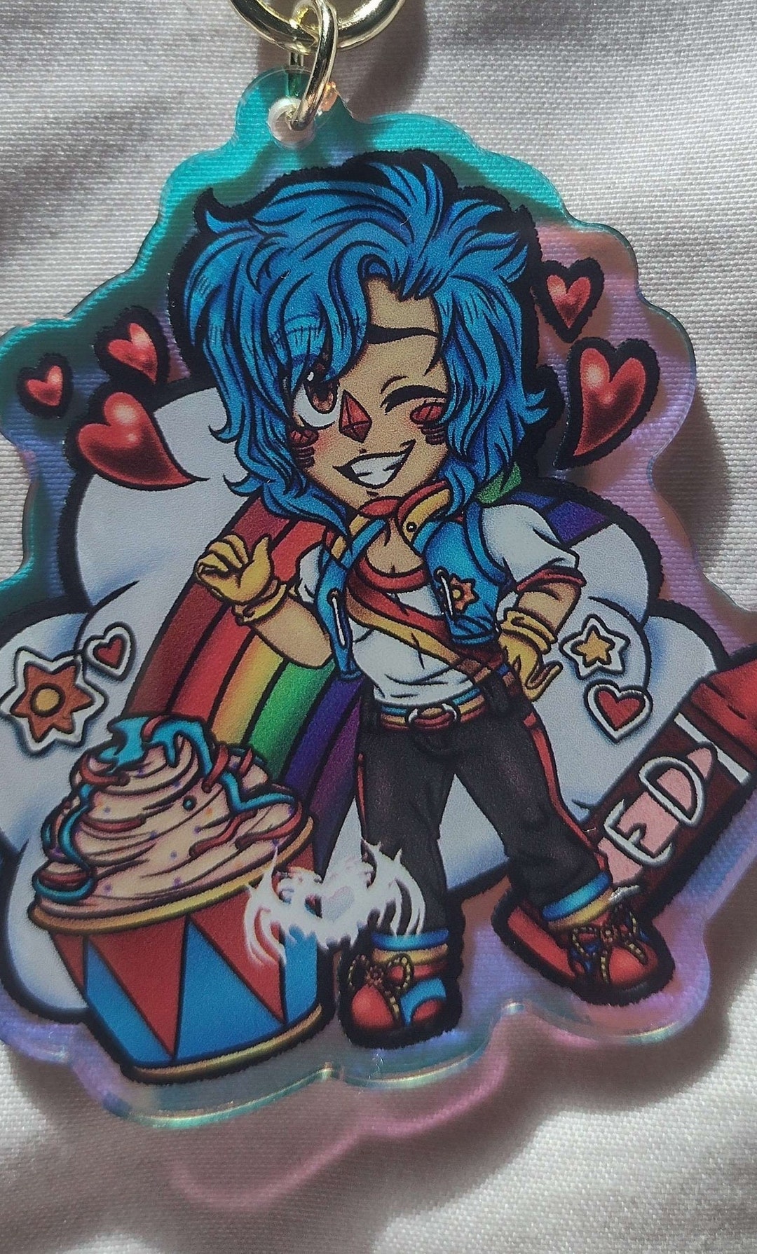 Something's Wrong. Sunny Day Jack Acrylic Charm Etsy