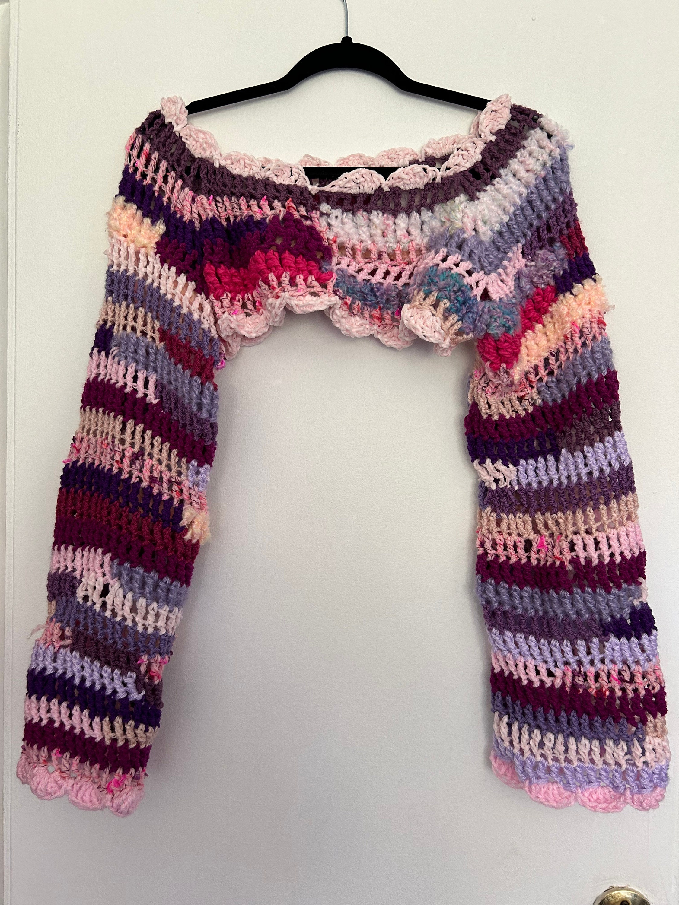 Crochet Bolero (sleeves) Size M/L Etsy