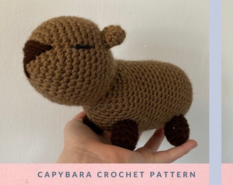 Crochet Capybara Pattern