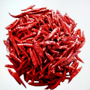 Pur Organic Jodhpuri Rajasthani Chilli Red Chilli Whole Indian and Pure Lal Mirch Sabut image 1