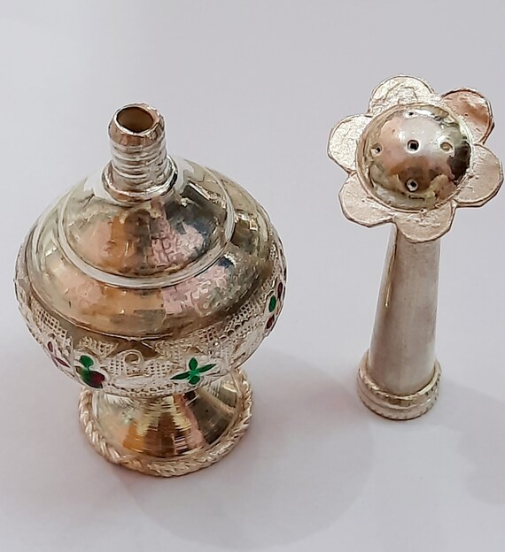 Buy Sterling Silver Vintage Design Puja Attardani Pooja Spray