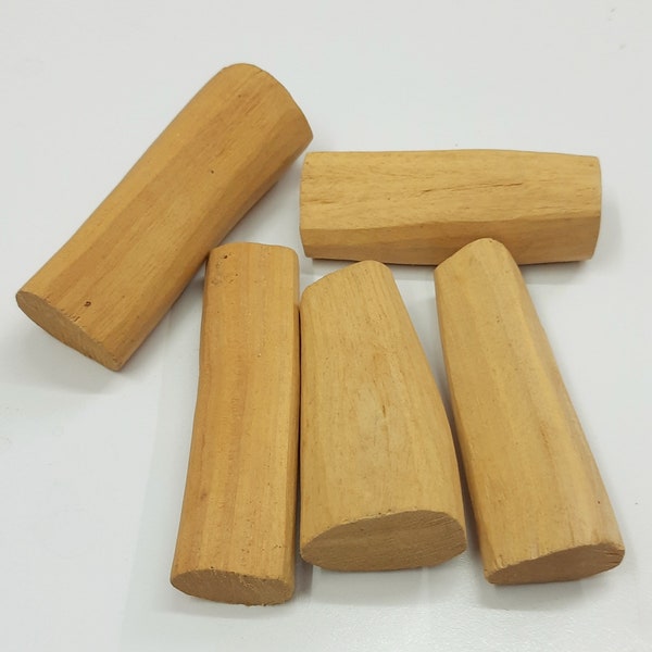 Natural White Sandalwood Chandan Stick for religious usage for puja