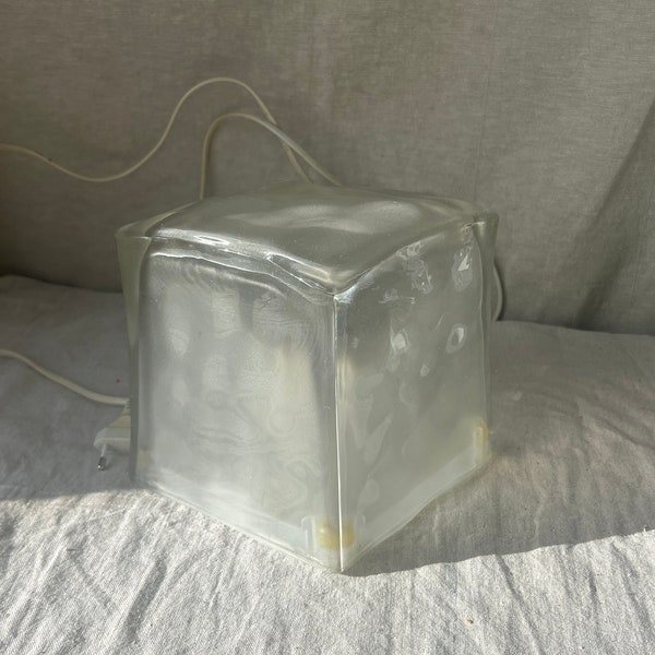 Lampe de table ikea vintage Ice cube B0012