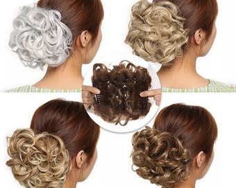 real hair updo pieces