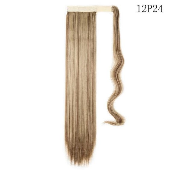 High Ponytail Updo Hair Wrap Extension Straight Hair - Etsy High Ponytail Updo Hair Wrap Extension Straight Hair - Etsy