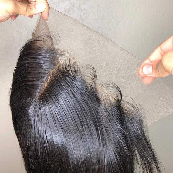 Lace frontal transparent top