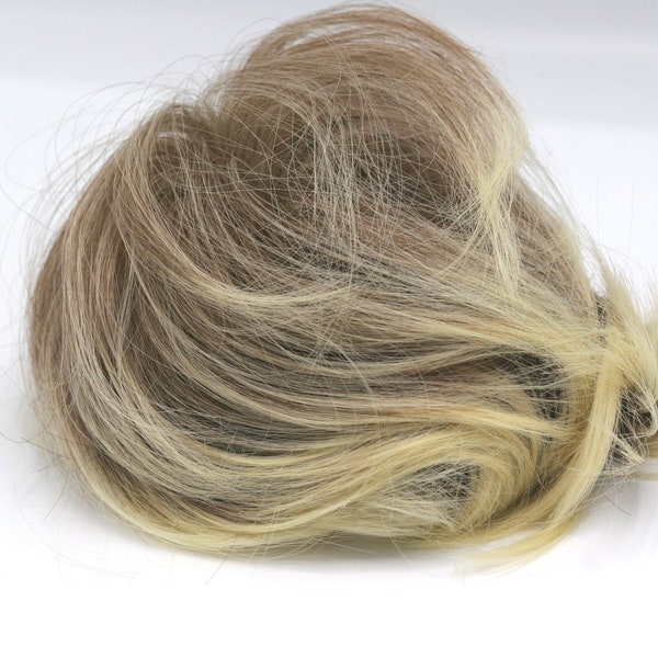 Messy Hair Bun Tousled Updo Hair Scrunchies Extension