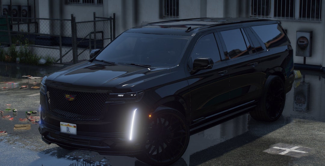 FiveM Cadillac Escalade ESV 2021 FiveM Ready Singleplayer Optimized