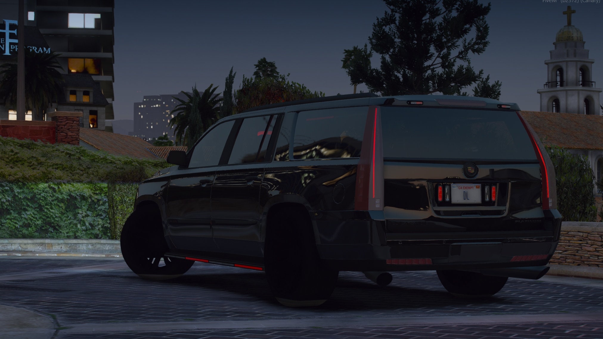 Fivem Cadillac Escalade Police Fivem Ready Realistic Handling Debadged