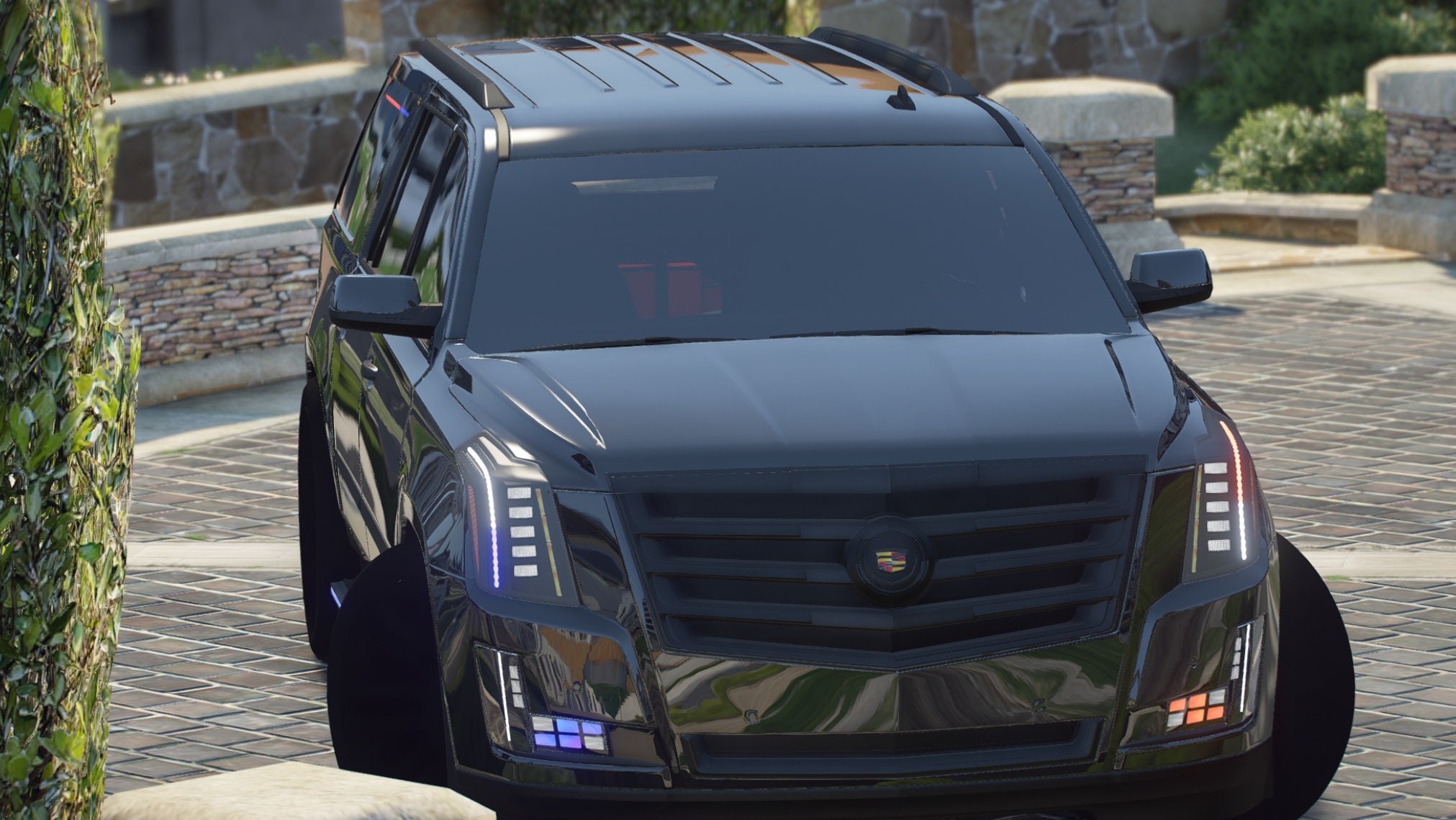 Fivem Cadillac Escalade Police Fivem Ready Realistic Handling Debadged