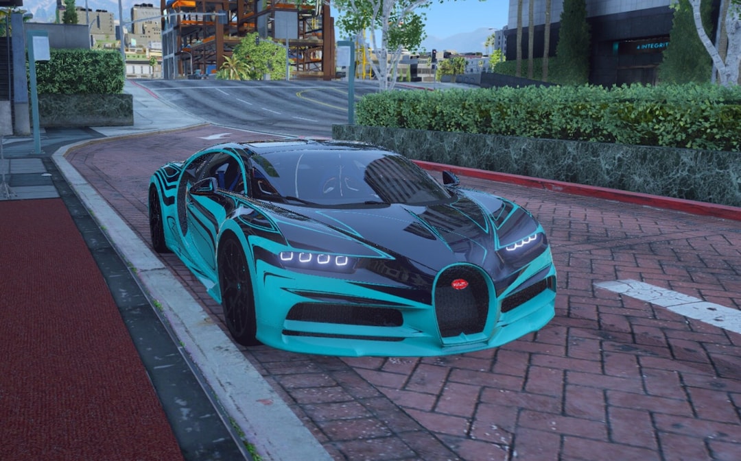 Buy Fivem Bugatti Chiron 110 Sport Blue Edition Fivem Ready Optimized