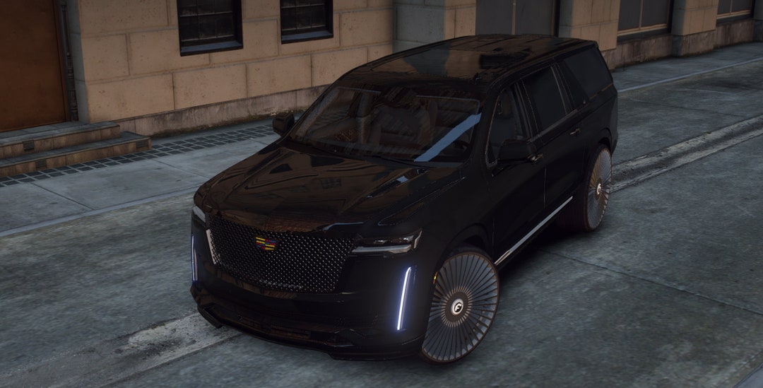 GTA V Cadillac Escalade ESV 2022 FiveM Ready de haute Etsy France